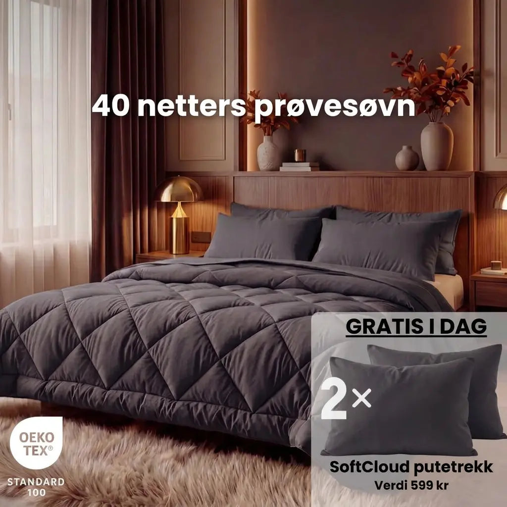 EnkelDyne® – Den hurtigtørkende 2-i-1-dynen som gjør slutt på dynetrekk