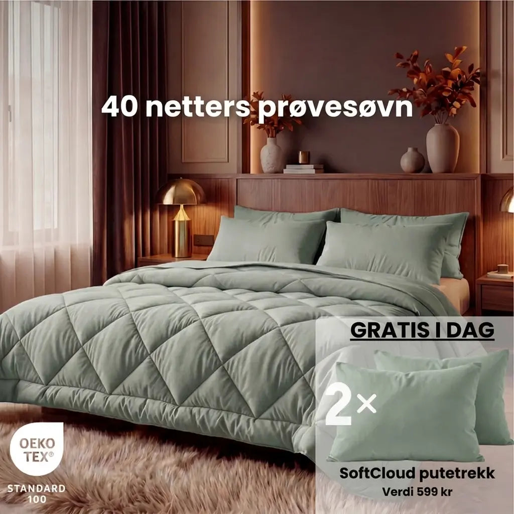 EnkelDyne® – Den hurtigtørkende 2-i-1-dynen som gjør slutt på dynetrekk