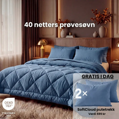 EnkelDyne® – Den hurtigtørkende 2-i-1-dynen som gjør slutt på dynetrekk