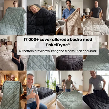 EnkelDyne® – Den hurtigtørkende 2-i-1-dynen som gjør slutt på dynetrekk
